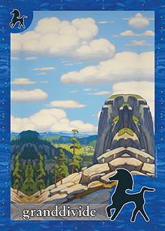 granddivide blue horse