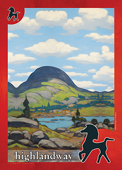 highlandway red horse