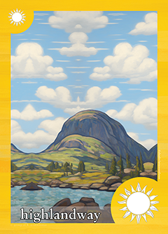 highlandway yellow sun