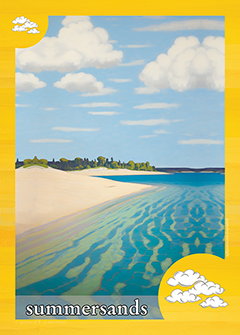 summersands yellow clouds