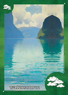 watersource green clouds