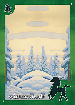 winterwoods green horse